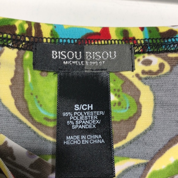 Bisou Bisou Floral Flare Skirt Size S - Picture 4 of 6